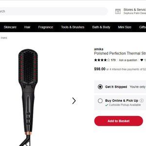 Amika Thermal Straightening Brush